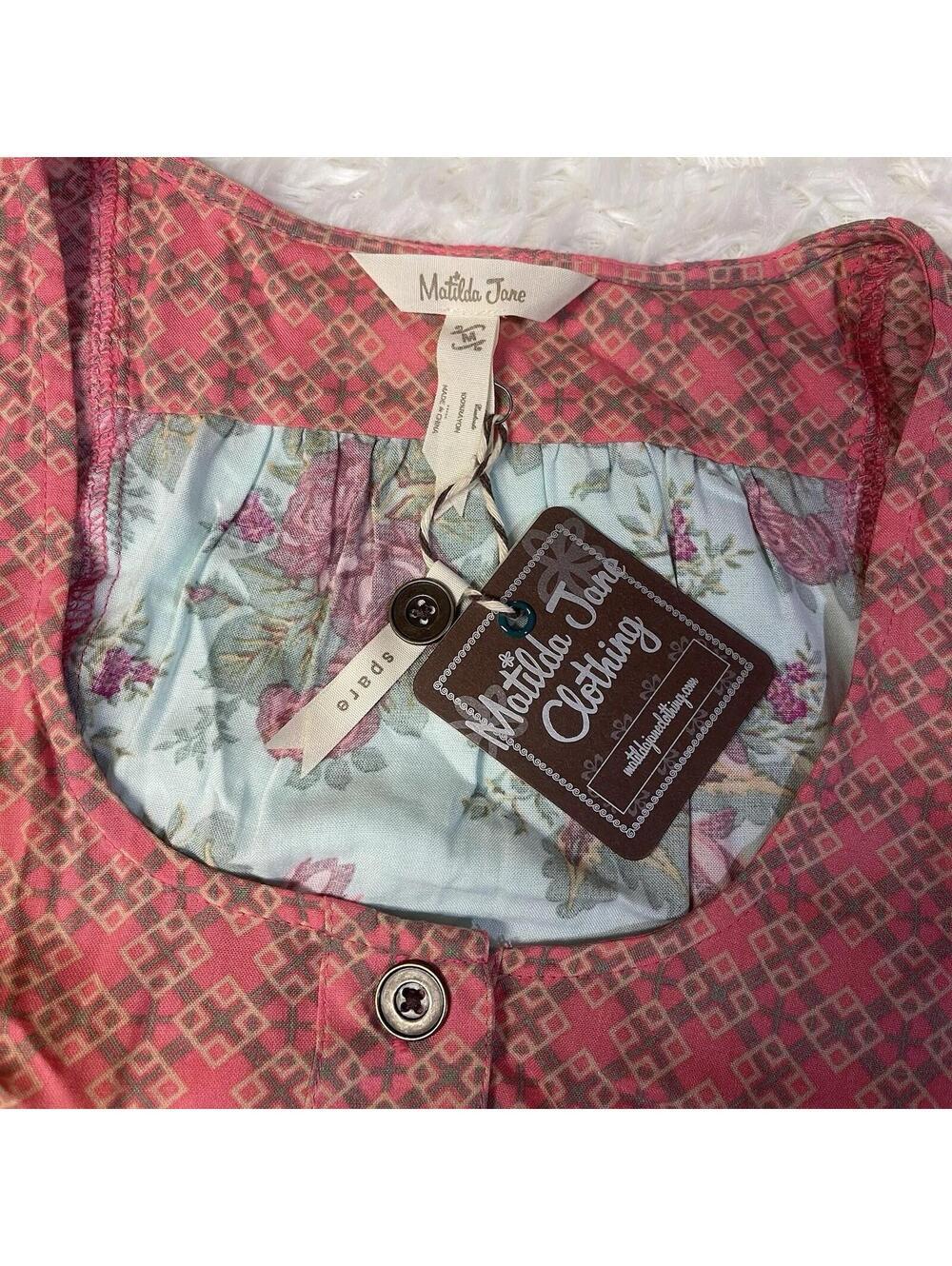 Matilda Jane Happy & Free Solstice Romper Women’s Medium NWT - Picture 4 of 5